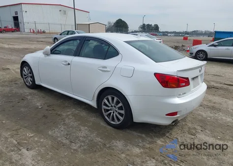 2007 Lexus Is 250 из США, поврежденный, VIN JTHCK262872018285